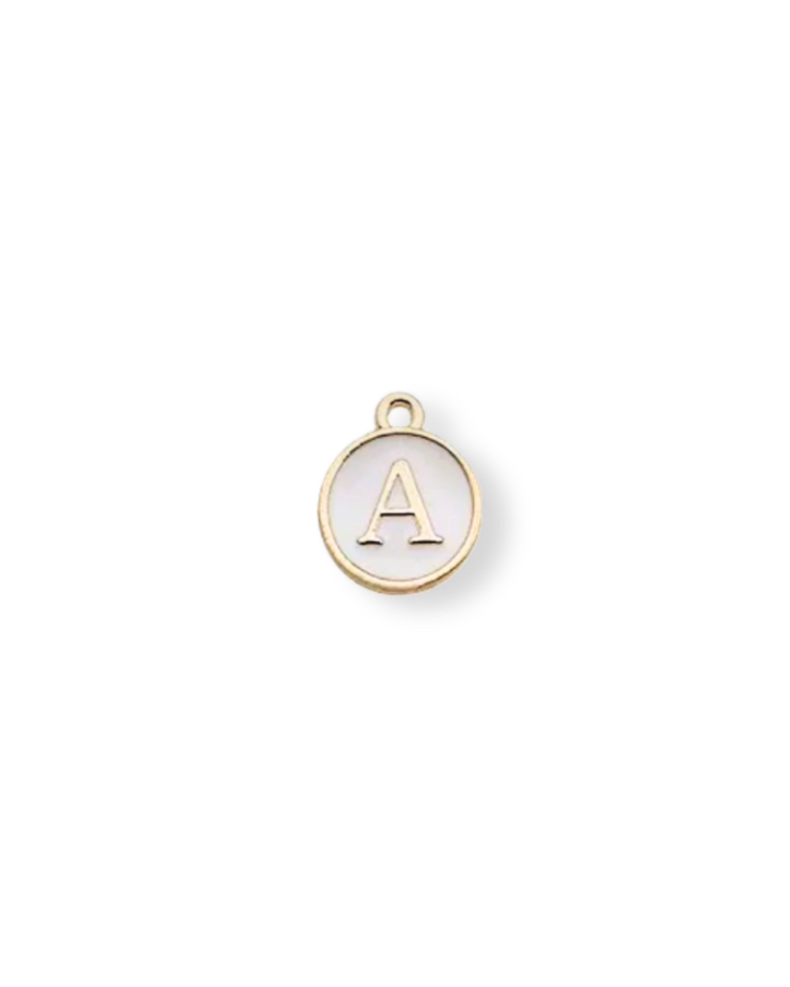 Letter Charm in Gold