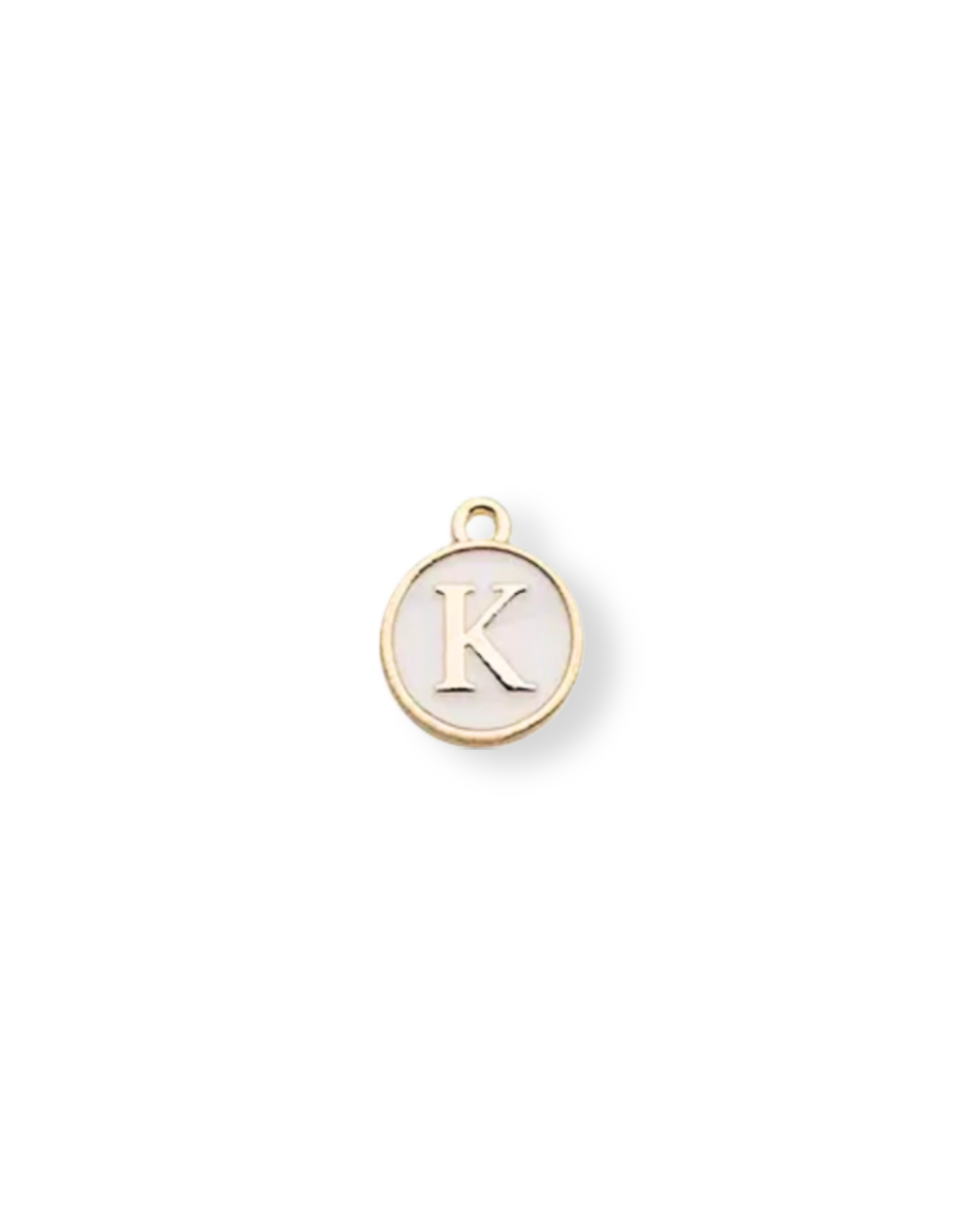 Letter Charm in Gold
