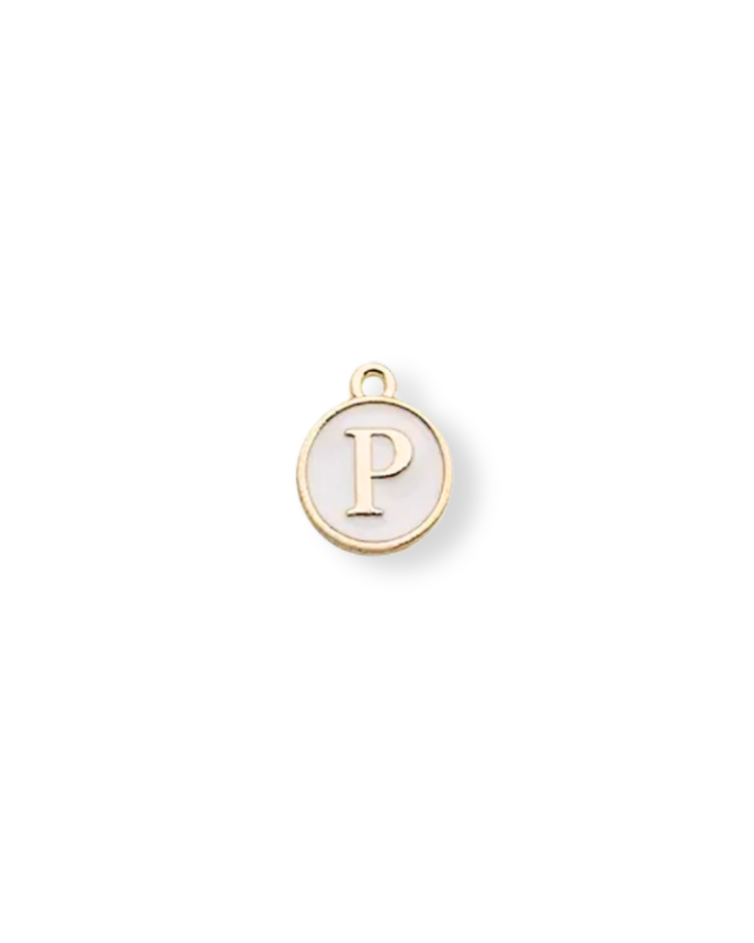 Letter Charm in Gold