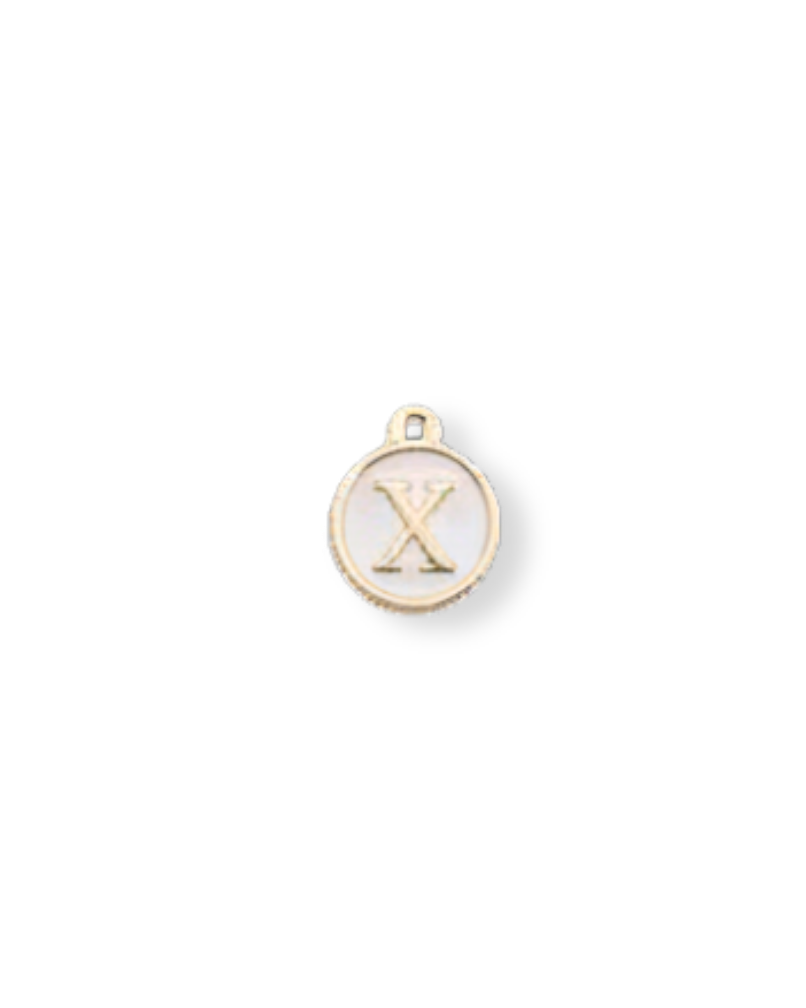 Letter Charm in Gold