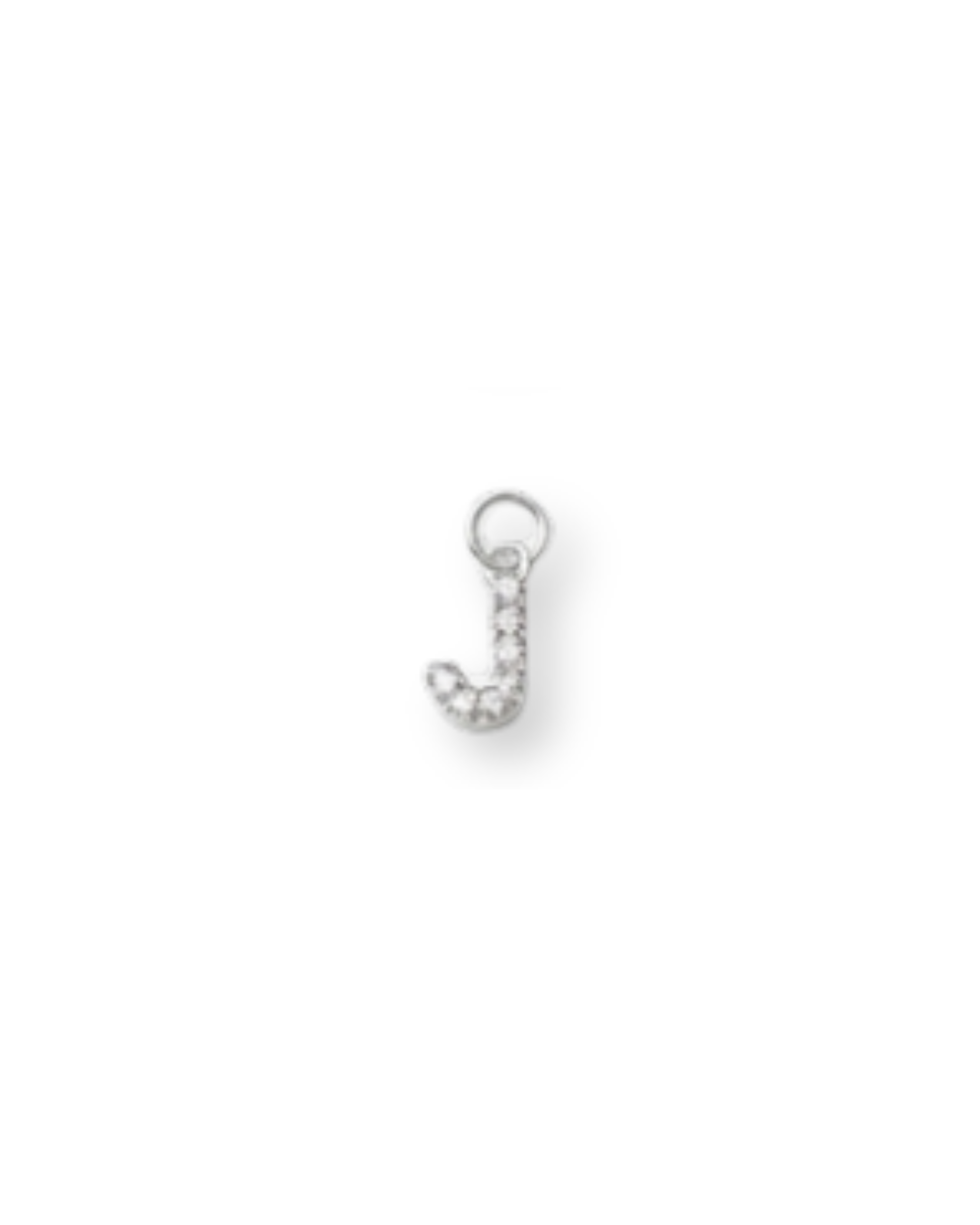 Letter Charm in Silver