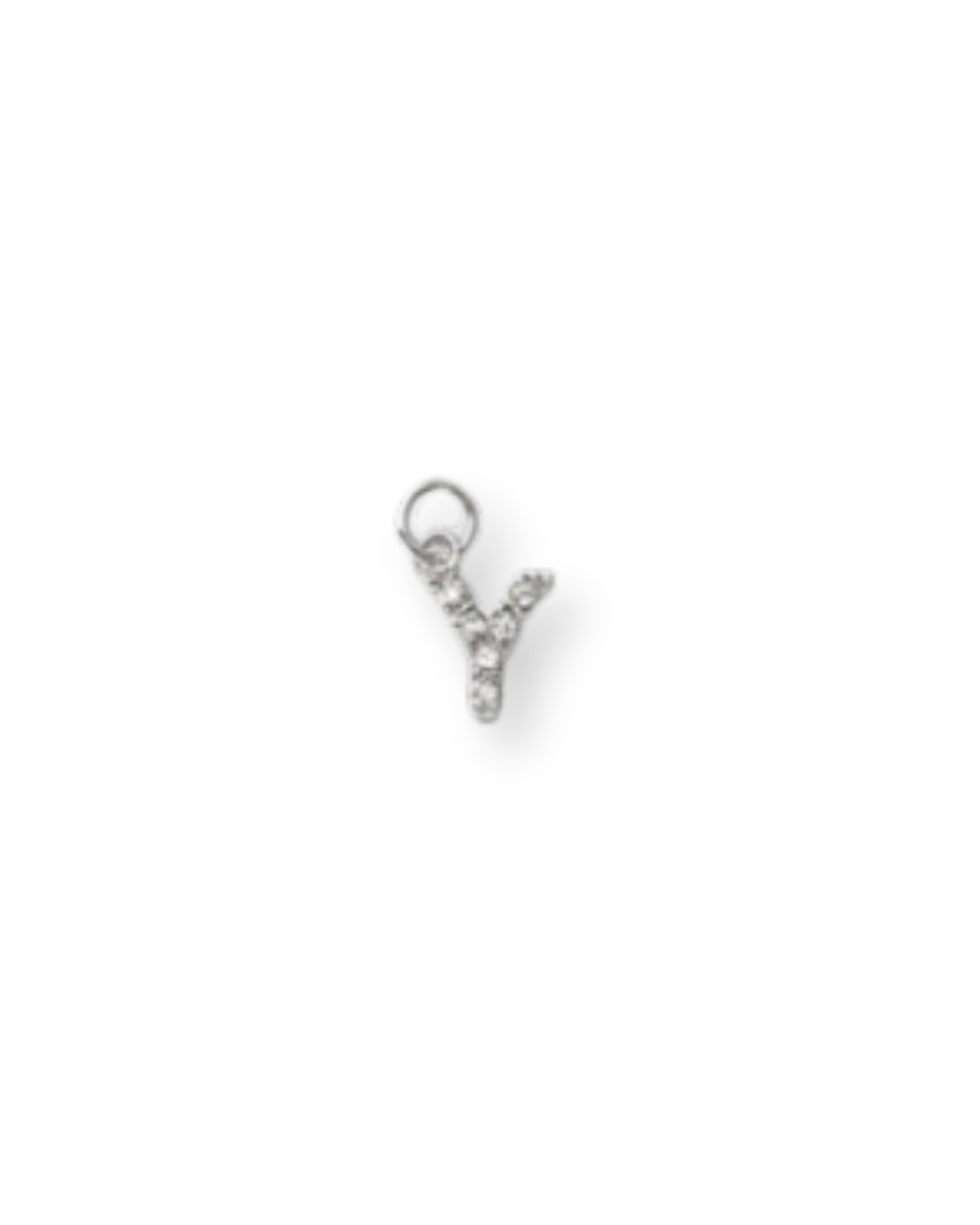 Letter Charm in Silver