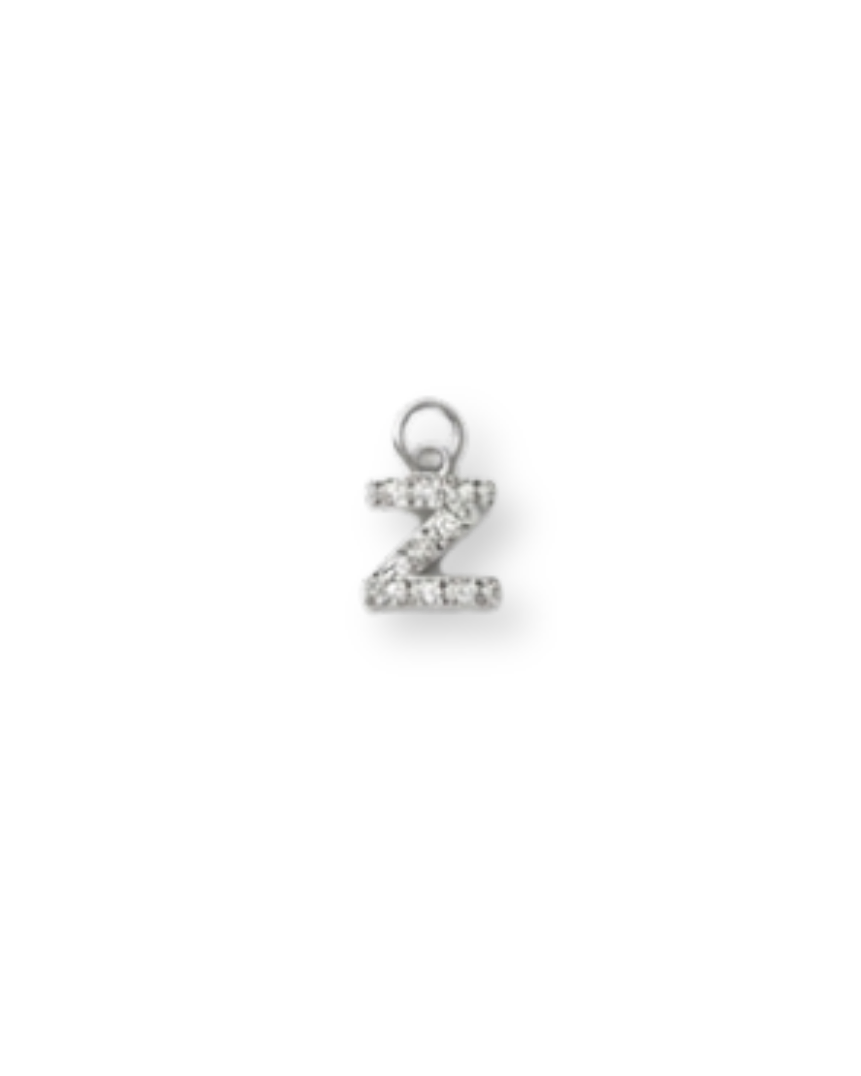 Letter Charm in Silver